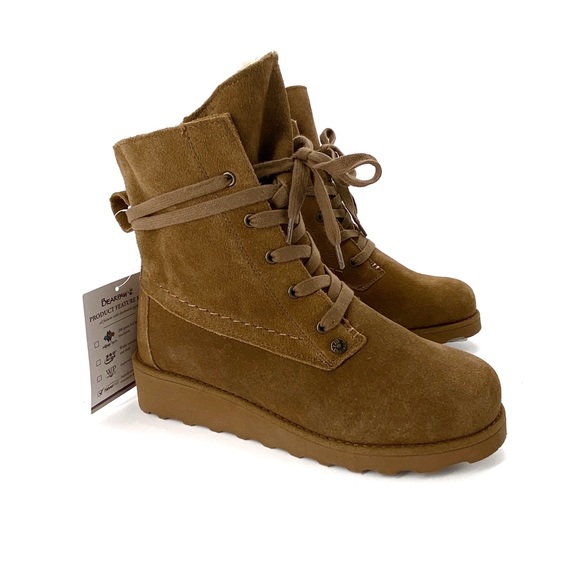 Bearpaw Krista Hickory Suede Waterproof 